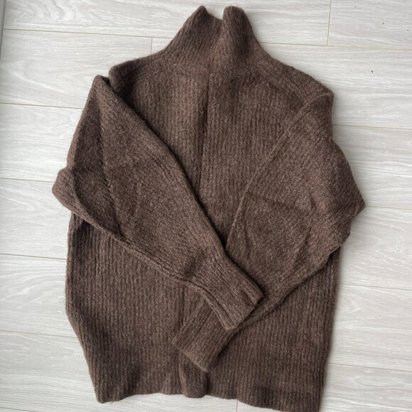 Aritzia Wilfred Merino Wool Turtleneck Sweater - Picture 2 of 5